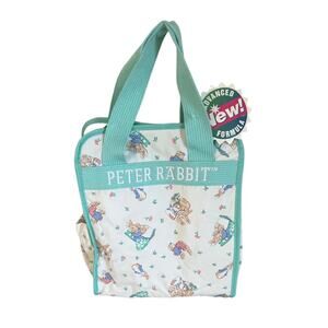 NWT Beatrix Potter Peter Rabbit Baby Bottle Diaper Bag Tote
